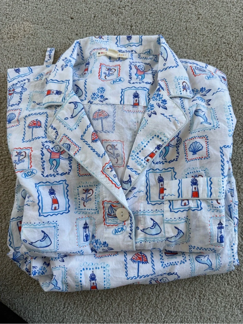 Roller Rabbit Nantucket Pajamas - Picture 1 of 6